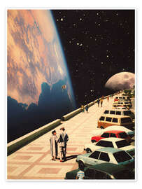 Wall art print Space Promenade - Taudalpoi