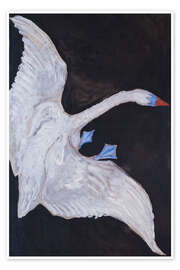 Wall art print The White Swan - Hilma af Klint