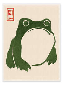 Poster Grumpy Toad I - Matsumoto Hoji