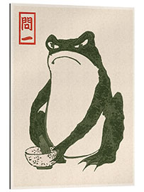 Gallery print Grumpy Toad III - Matsumoto Hoji