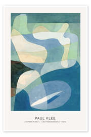 Wall art print Light Broadening II, 1929 - Paul Klee