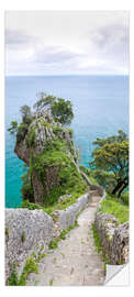 Door sticker Stairway to the Sea