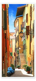 Door poster Old Town Alley Riva del Garda - Monika Jüngling