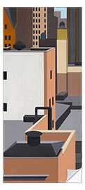 Door sticker Manhattan Mosaic - George Ault