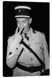Canvas print Louis de Funes, 1971