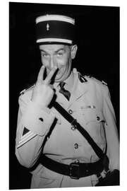 Foam board print Louis de Funes, 1971