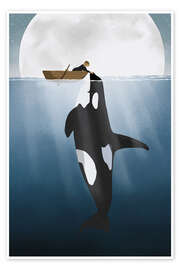 Poster Orca Love - bykammille