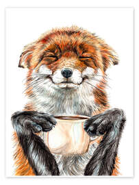 Poster Morning Fox - Holly Simental