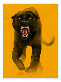 Wall art print Jaguar - Dieter Braun