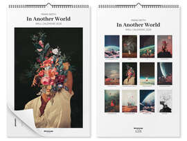 Wall art print Frank Moth Calendar - In Another World 2026 - Frank Moth