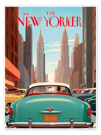 Wall art print The New Yorker II - nobelart