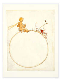 Poster The Little Prince (Le Petit Prince), 1942