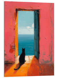 Gallery print Cat starring at the sea - DejaReve