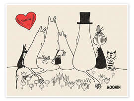 Poster Moomin Family