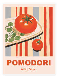 Wall art print Pomodori, Napoli