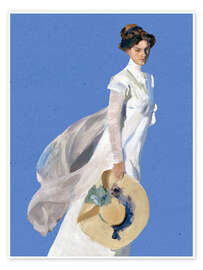 Wall art print Strolling along the Seashore, 1909 - Joaquín Sorolla y Bastida