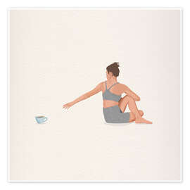 Poster Monday Morning Stretch - Giselle Dekel
