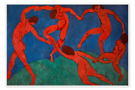 Wall art print The Dance, 1910 - Henri Matisse