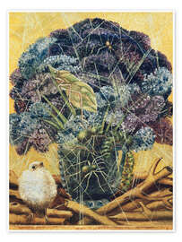 Wall art print The Chick, 1945 - Frida Kahlo