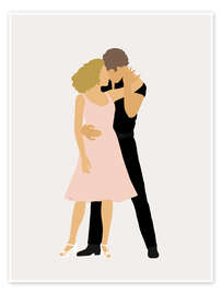 Wall art print Time of Our Lives - CatsAndDotz