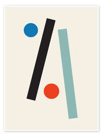 Wall art print Geometric Harmony no. 4 - Adriano Oliveira