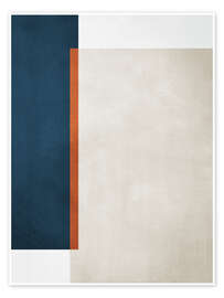 Wall art print Geometric Shapes no. 17 - Adriano Oliveira