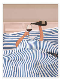 Wall art print Morning Wine - Branka Kodžoman