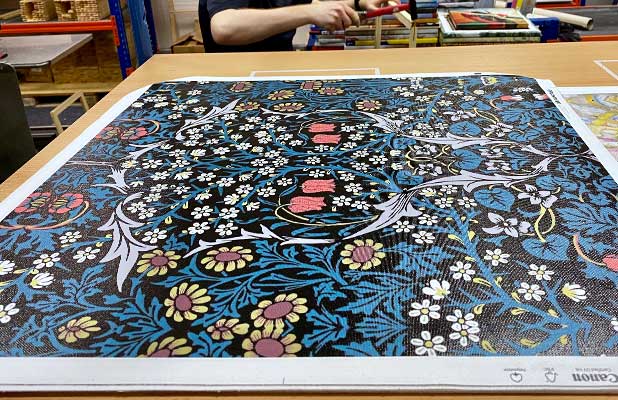 Printed canvas