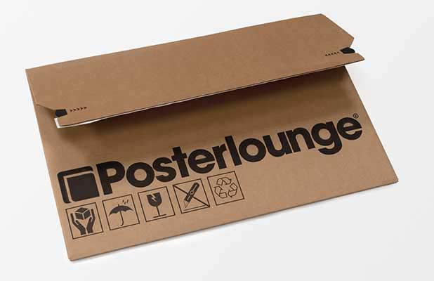 Wall sticker packaging for small formats