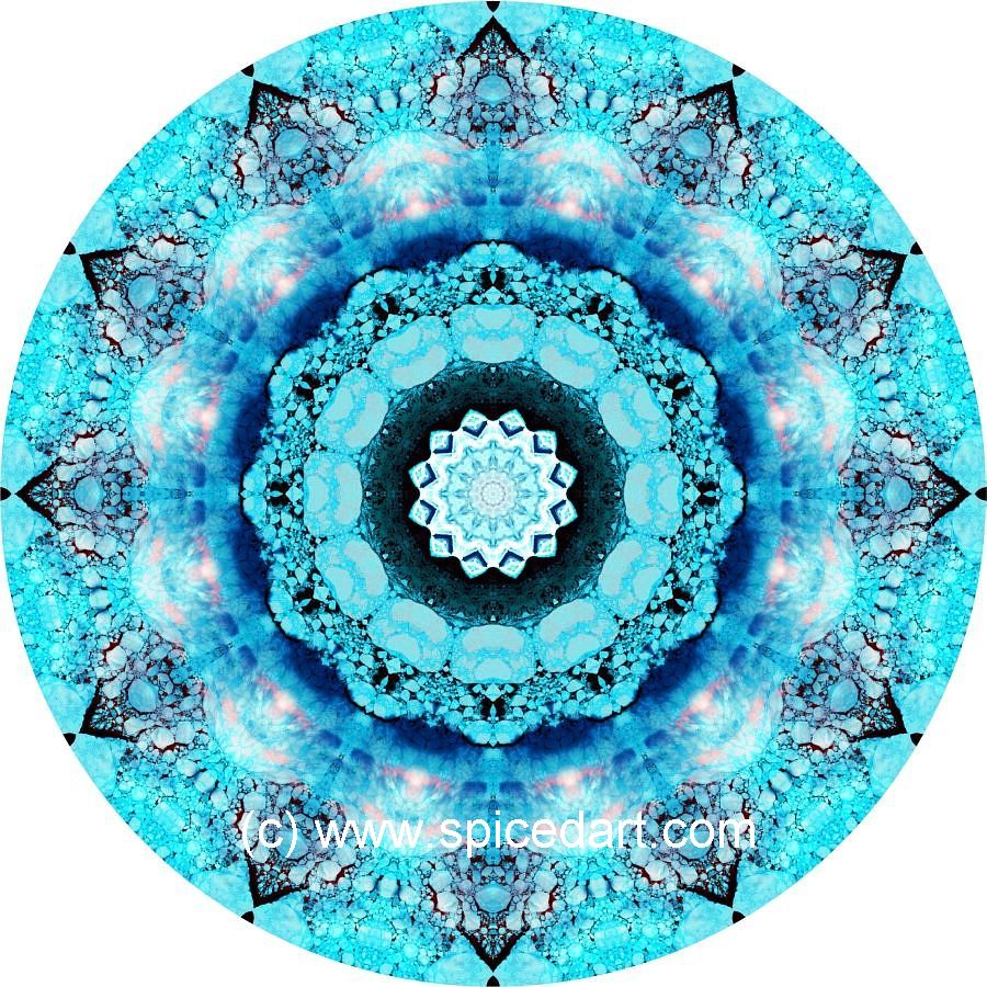 Mandala Art Print - Canada-Akpatok Isl 01