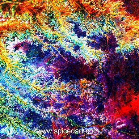 Digital Art Image - Ghadamis River Source Image
