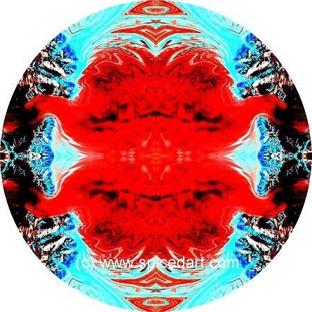 Kaleidoscope Art Print - Malaspina Glacier 04