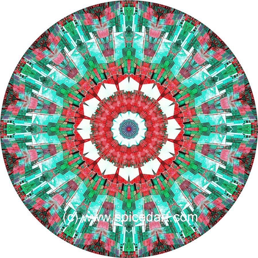 Kaleidoscope Art Print - Bolivia-Deforestation 02