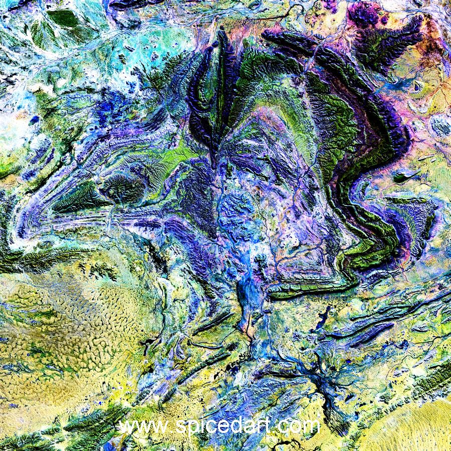 Mandala Art Print - MacDonnell Ranges Source Image