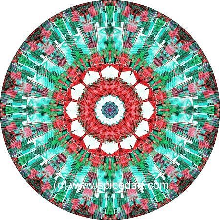 Kaleidoscope Art Print - Bolivia-Deforestation 02