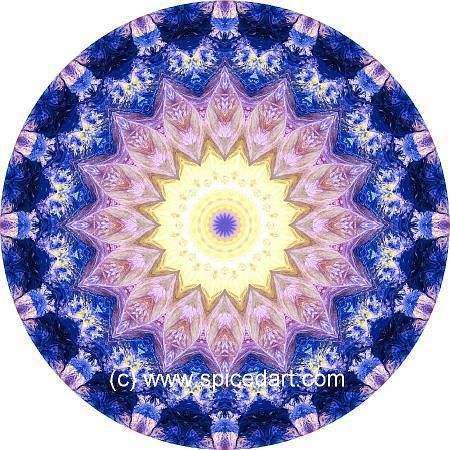 Gaia Mandala Art - Chile-Andes Mts 02