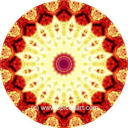 Mandala Art Print - Clouds-Aleutian Islands 04
