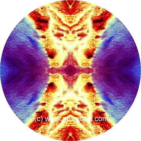 Mandala Art Print - Clouds-Aleutian Islands 06