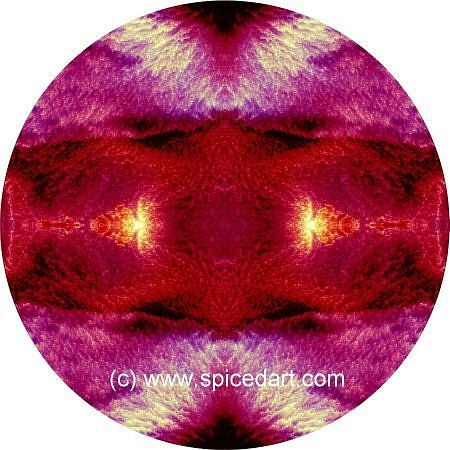 Mandala Art Print - Clouds-Aleutian Islands 08