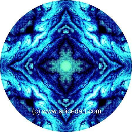 Gaia Mandala Art - Clouds-Aleutian Islands 09