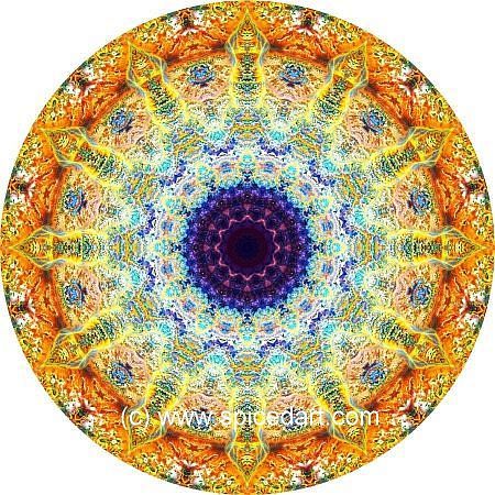 Earth Art Print - Ghadamis River 17