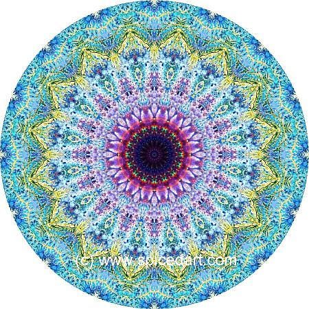 Kaleidoscope Art Print - Ghadamis River 21