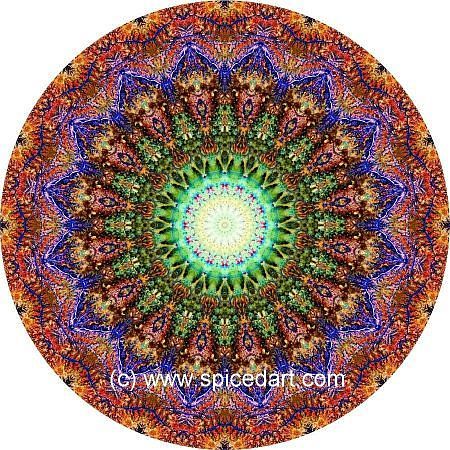 Meditation Mandala - Ghadamis River 22