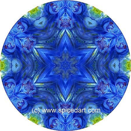 Earth Art Print - Iran-Salt Desert 02