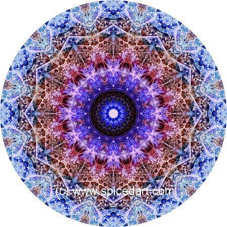 Mandala Art Print - Iraqi Emplacement 06