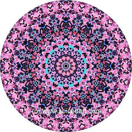 Mandala Art Print - Kansas Pivot Irrigation 02