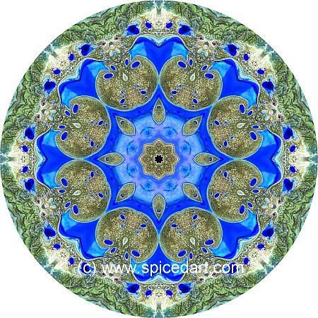 Mandala Art Print - Lake Carnegie 01
