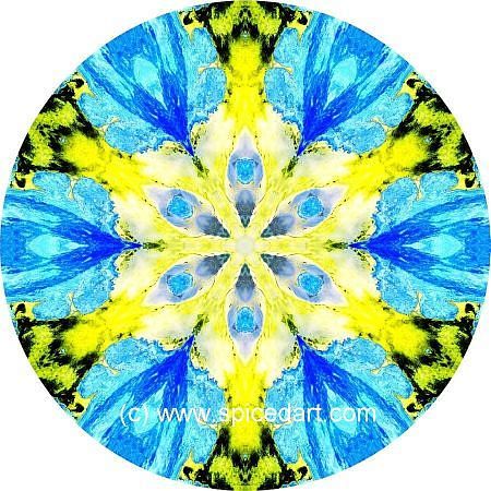 Kaleidoscope Art Print - Lake Disappointment 02