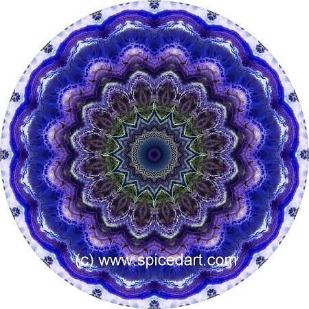 Mandala Art Print - Mauritania Formation 03