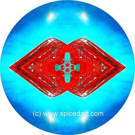 Mandala Art Print - Mexico-Campeche 01